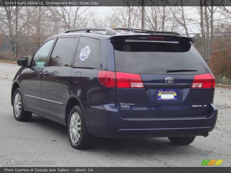 Stratosphere Mica / Stone Gray 2004 Toyota Sienna LE