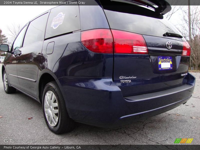 Stratosphere Mica / Stone Gray 2004 Toyota Sienna LE
