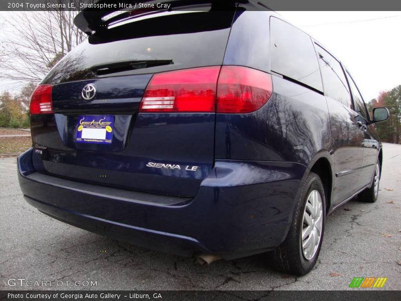 Stratosphere Mica / Stone Gray 2004 Toyota Sienna LE