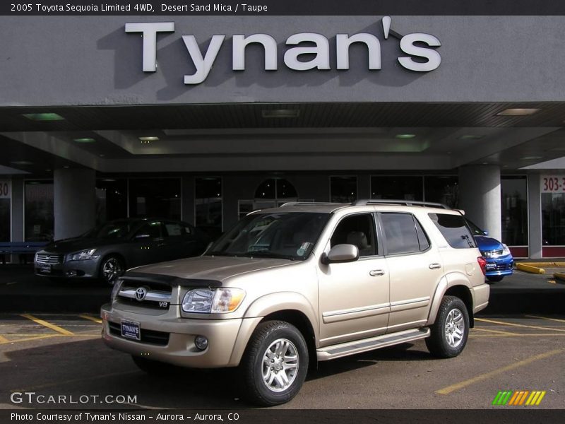 Desert Sand Mica / Taupe 2005 Toyota Sequoia Limited 4WD