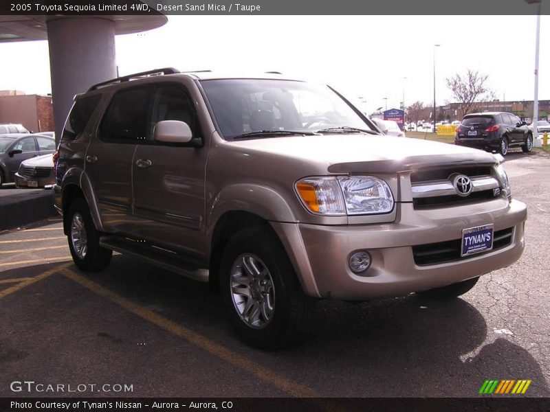 Desert Sand Mica / Taupe 2005 Toyota Sequoia Limited 4WD