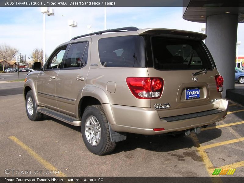 Desert Sand Mica / Taupe 2005 Toyota Sequoia Limited 4WD