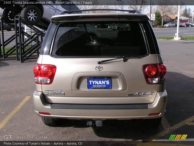 Desert Sand Mica / Taupe 2005 Toyota Sequoia Limited 4WD