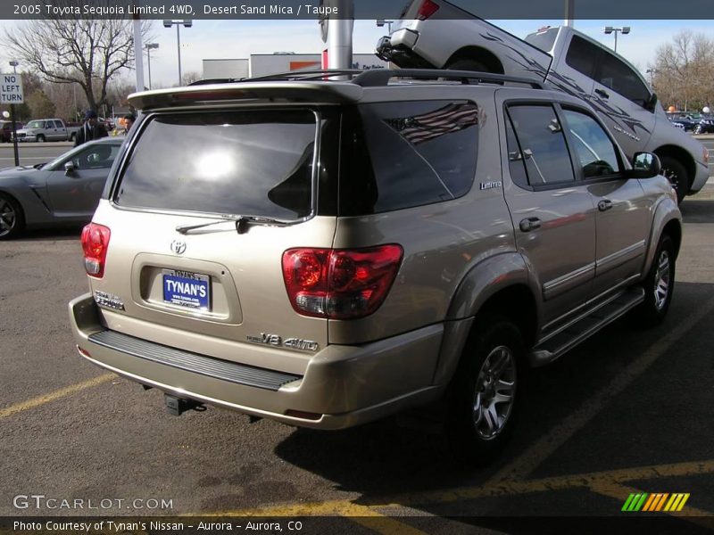 Desert Sand Mica / Taupe 2005 Toyota Sequoia Limited 4WD