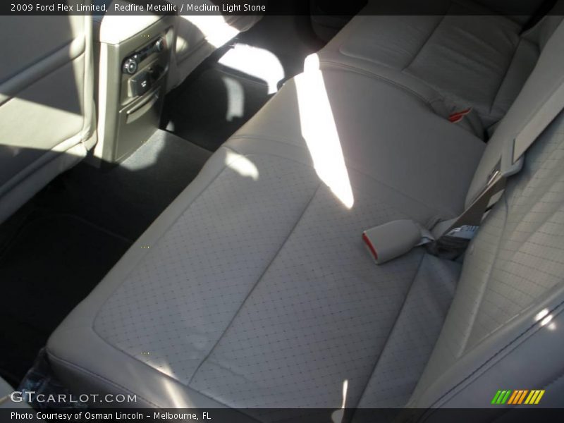 Redfire Metallic / Medium Light Stone 2009 Ford Flex Limited
