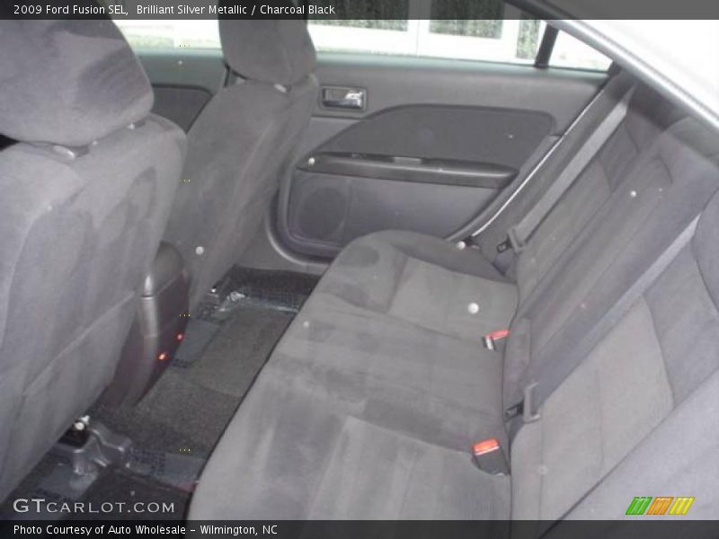 Brilliant Silver Metallic / Charcoal Black 2009 Ford Fusion SEL