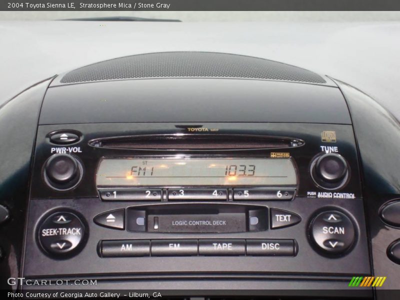 Stratosphere Mica / Stone Gray 2004 Toyota Sienna LE