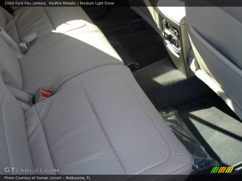 Redfire Metallic / Medium Light Stone 2009 Ford Flex Limited