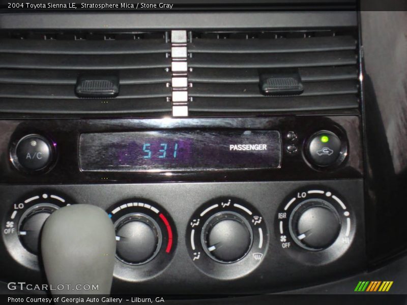 Stratosphere Mica / Stone Gray 2004 Toyota Sienna LE