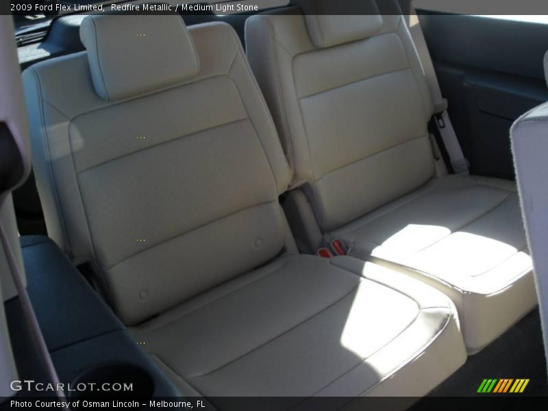 Redfire Metallic / Medium Light Stone 2009 Ford Flex Limited