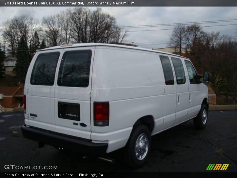 Oxford White / Medium Flint 2010 Ford E Series Van E150 XL Commericial