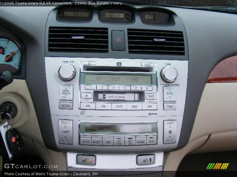 Cosmic Blue Metallic / Ivory 2006 Toyota Solara SLE V6 Convertible