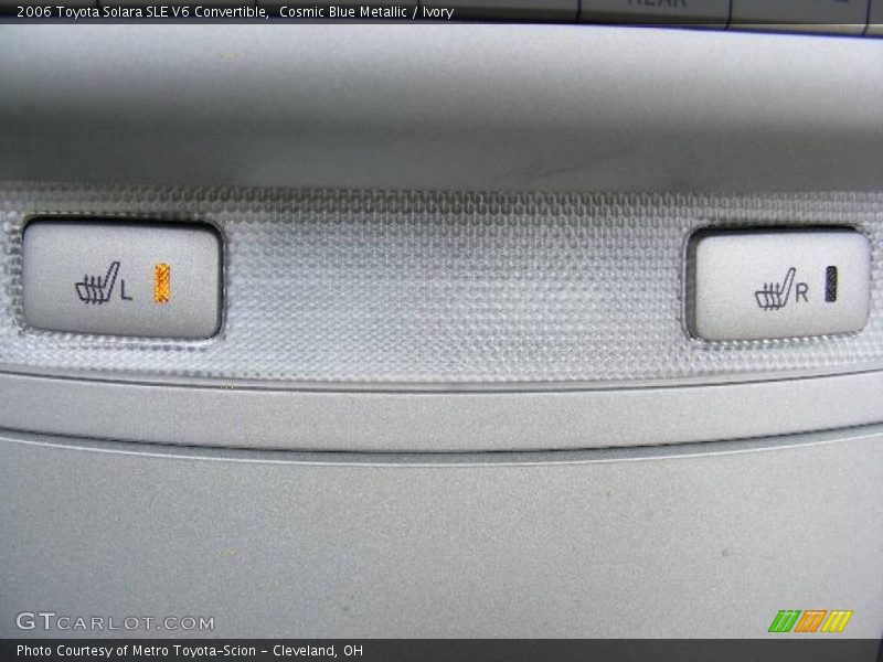 Cosmic Blue Metallic / Ivory 2006 Toyota Solara SLE V6 Convertible