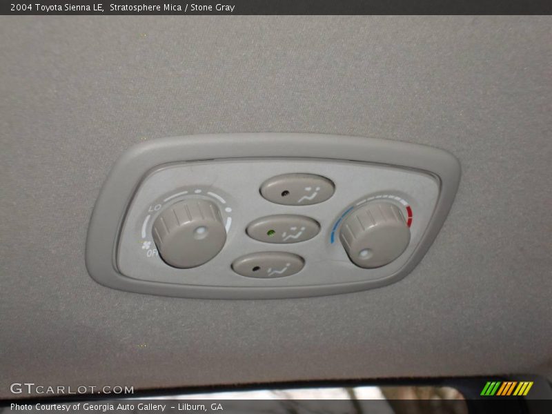 Stratosphere Mica / Stone Gray 2004 Toyota Sienna LE