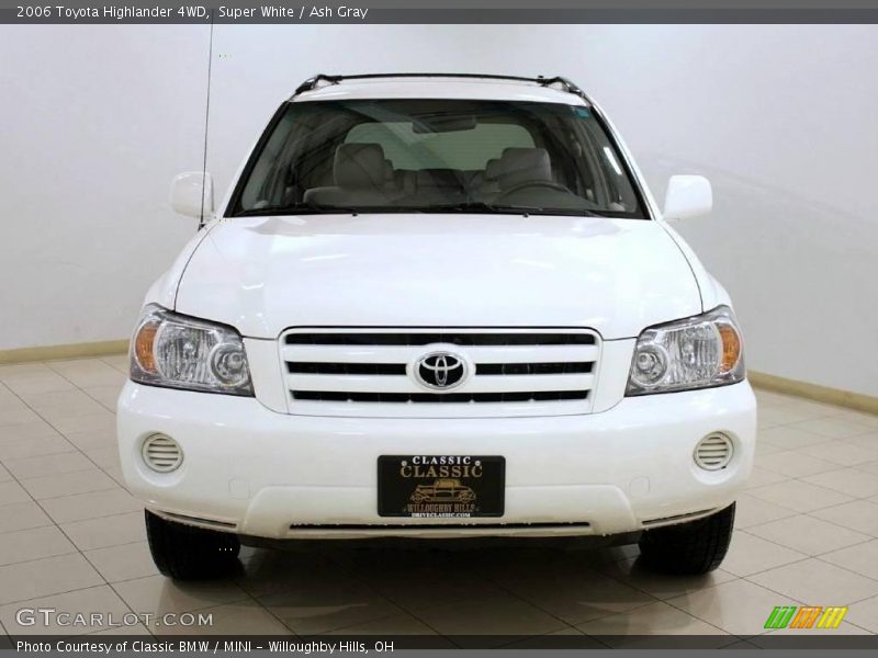 Super White / Ash Gray 2006 Toyota Highlander 4WD