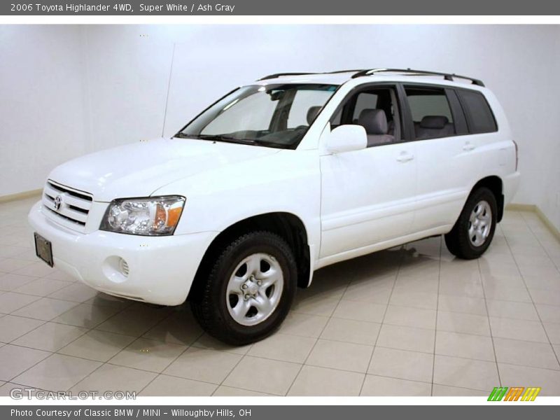 Super White / Ash Gray 2006 Toyota Highlander 4WD