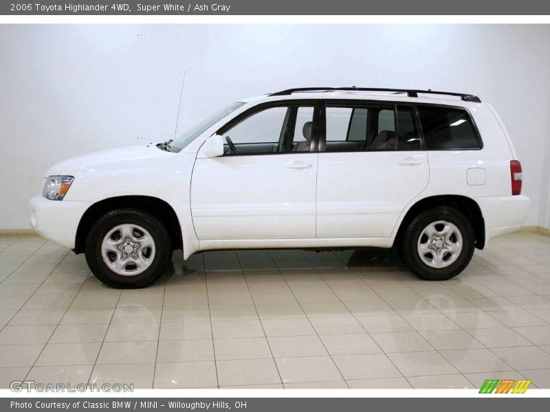 Super White / Ash Gray 2006 Toyota Highlander 4WD