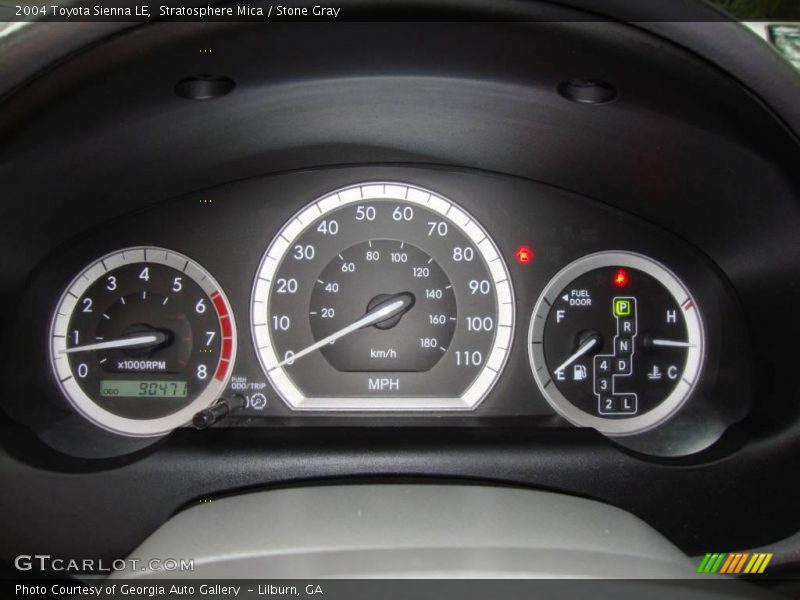 Stratosphere Mica / Stone Gray 2004 Toyota Sienna LE
