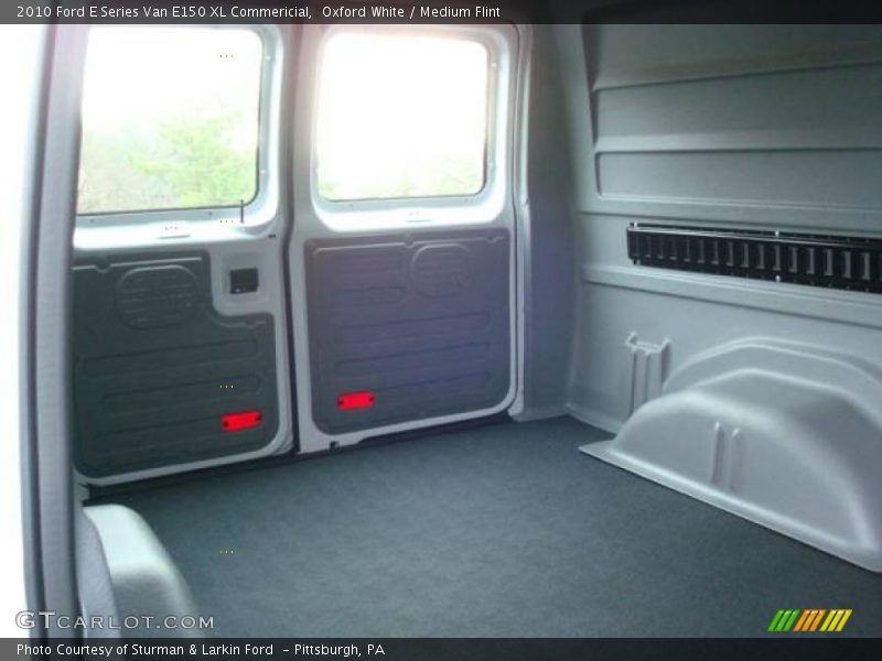 Oxford White / Medium Flint 2010 Ford E Series Van E150 XL Commericial