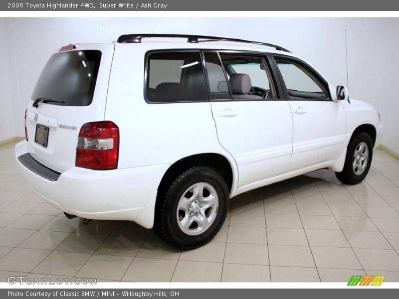 Super White / Ash Gray 2006 Toyota Highlander 4WD