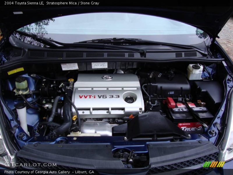 Stratosphere Mica / Stone Gray 2004 Toyota Sienna LE