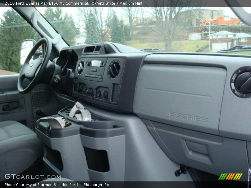 Oxford White / Medium Flint 2010 Ford E Series Van E150 XL Commericial