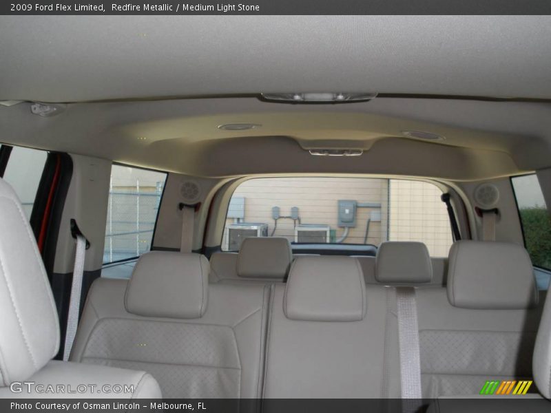 Redfire Metallic / Medium Light Stone 2009 Ford Flex Limited