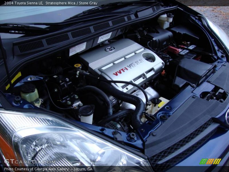 Stratosphere Mica / Stone Gray 2004 Toyota Sienna LE