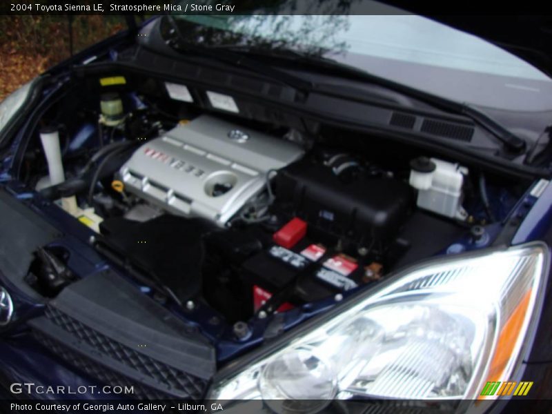 Stratosphere Mica / Stone Gray 2004 Toyota Sienna LE