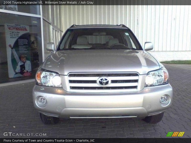 Millenium Silver Metallic / Ash Gray 2006 Toyota Highlander V6