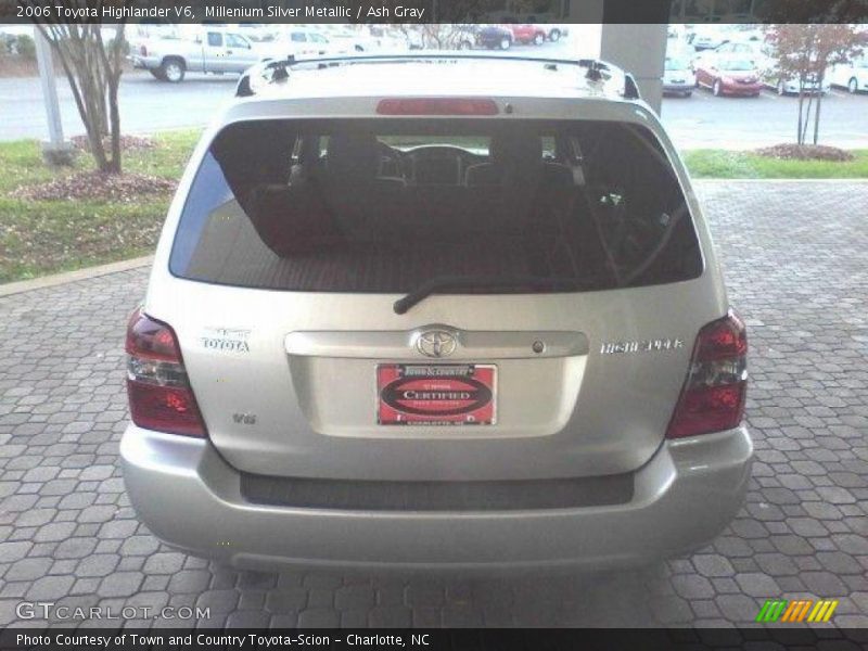 Millenium Silver Metallic / Ash Gray 2006 Toyota Highlander V6