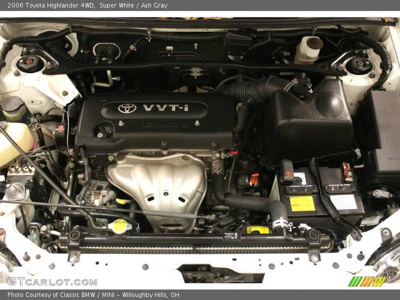 Super White / Ash Gray 2006 Toyota Highlander 4WD
