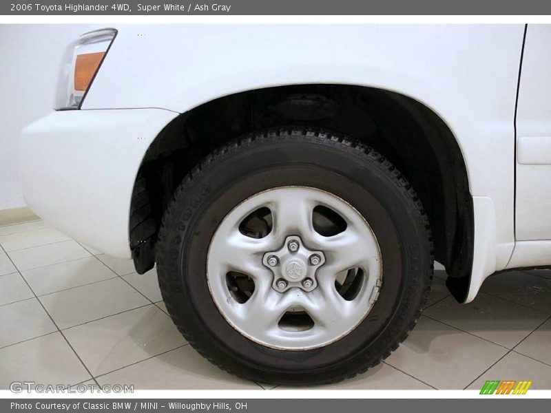 Super White / Ash Gray 2006 Toyota Highlander 4WD