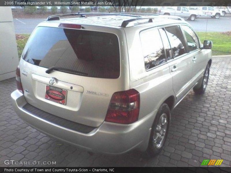 Millenium Silver Metallic / Ash Gray 2006 Toyota Highlander V6