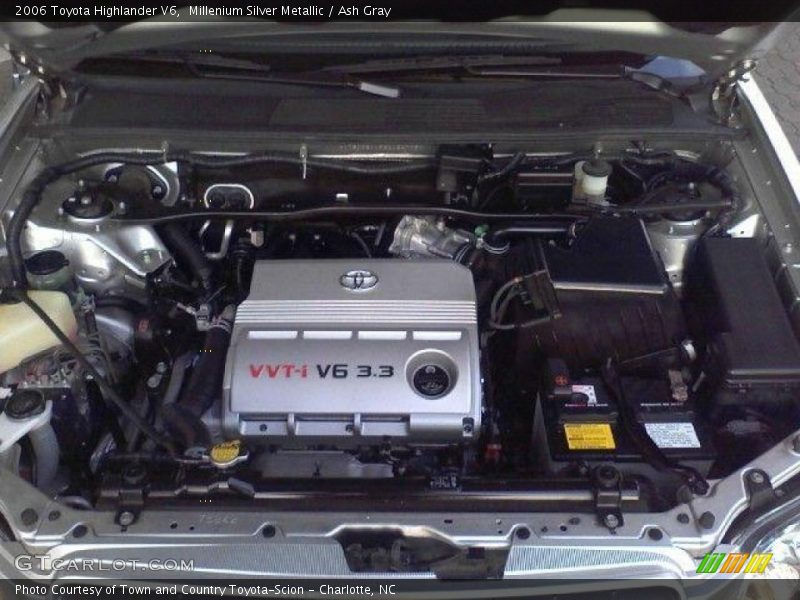 Millenium Silver Metallic / Ash Gray 2006 Toyota Highlander V6