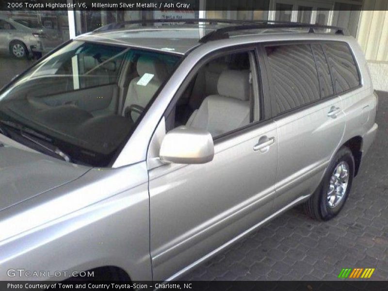 Millenium Silver Metallic / Ash Gray 2006 Toyota Highlander V6