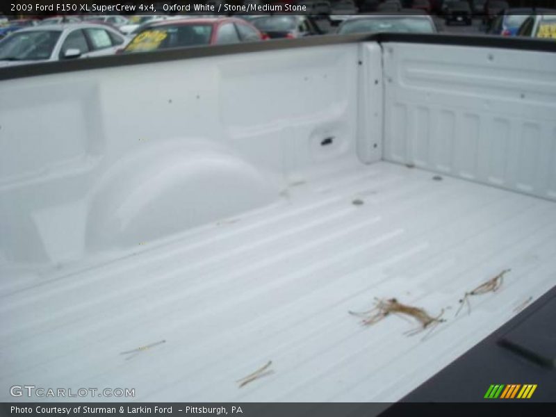 Oxford White / Stone/Medium Stone 2009 Ford F150 XL SuperCrew 4x4