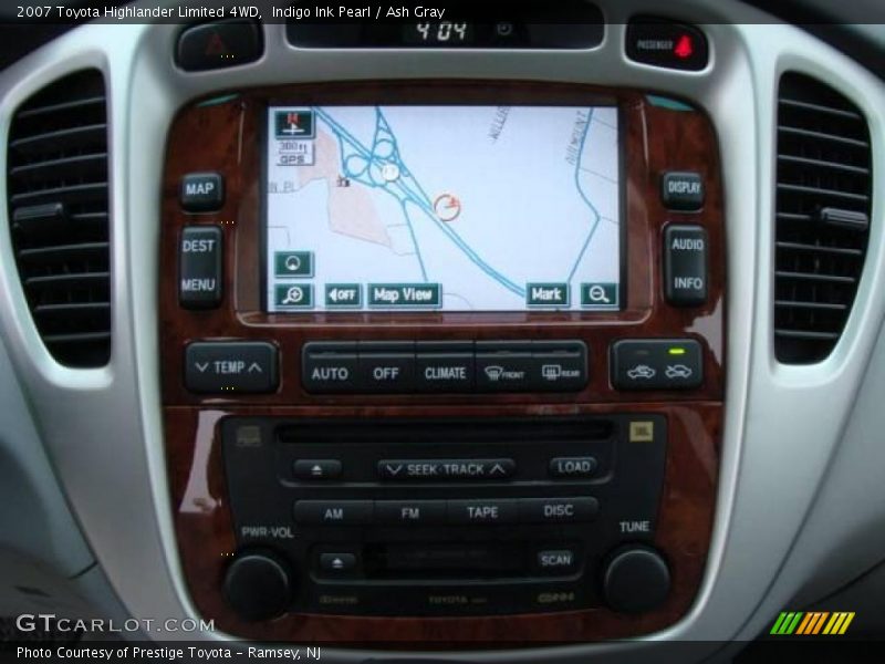 Indigo Ink Pearl / Ash Gray 2007 Toyota Highlander Limited 4WD