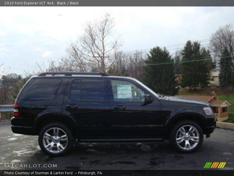 Black / Black 2010 Ford Explorer XLT 4x4