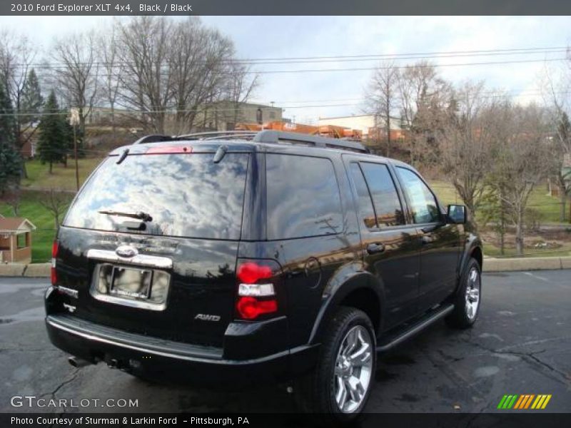 Black / Black 2010 Ford Explorer XLT 4x4