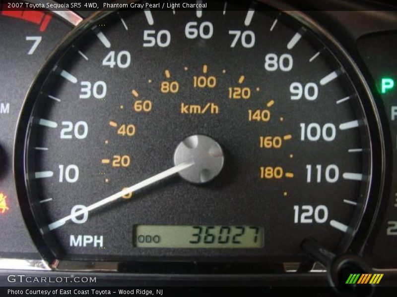 Phantom Gray Pearl / Light Charcoal 2007 Toyota Sequoia SR5 4WD