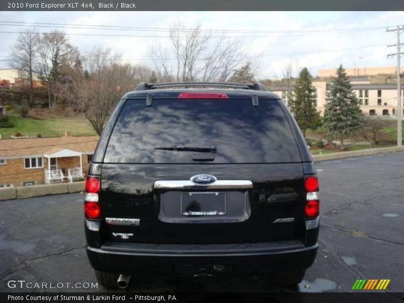 Black / Black 2010 Ford Explorer XLT 4x4