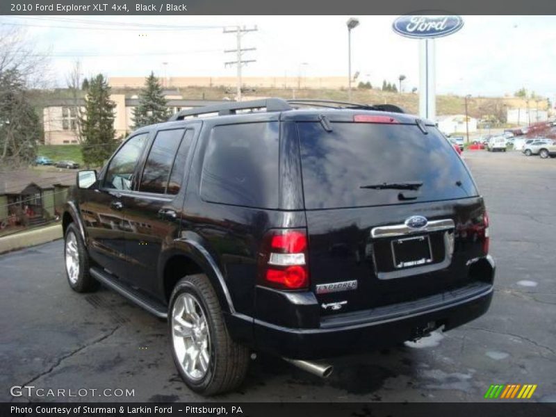 Black / Black 2010 Ford Explorer XLT 4x4