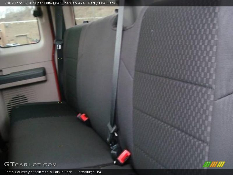 Red / FX4 Black 2009 Ford F250 Super Duty FX4 SuperCab 4x4