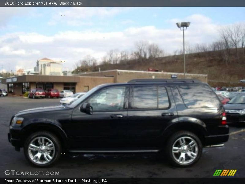 Black / Black 2010 Ford Explorer XLT 4x4