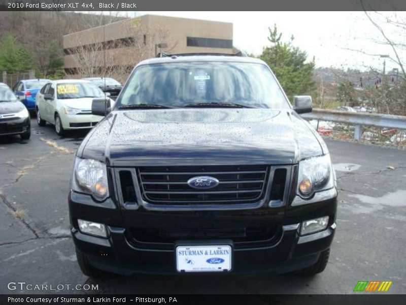 Black / Black 2010 Ford Explorer XLT 4x4