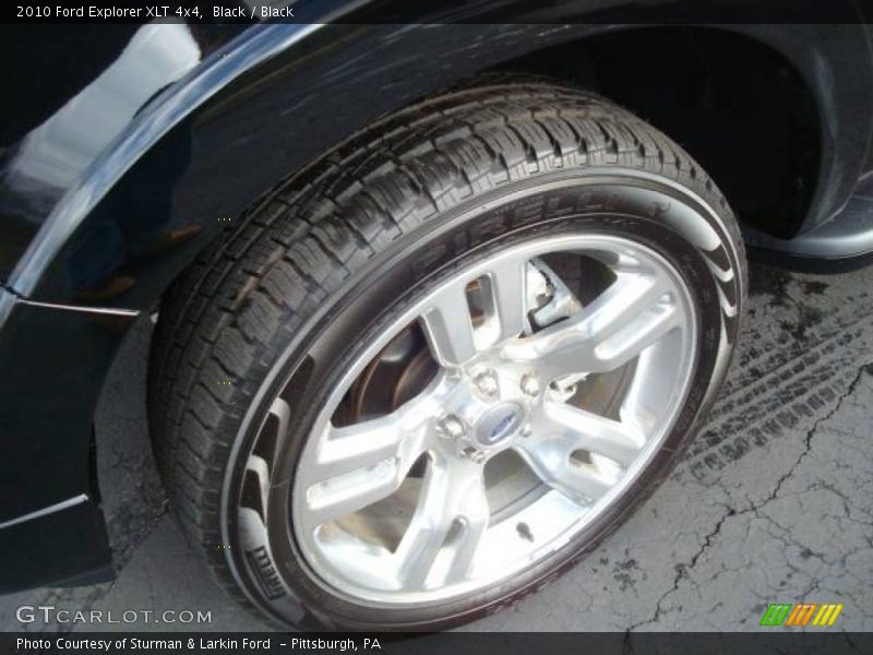 Black / Black 2010 Ford Explorer XLT 4x4