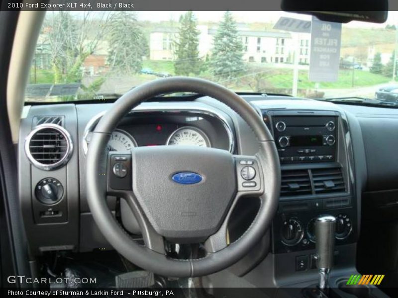 Black / Black 2010 Ford Explorer XLT 4x4