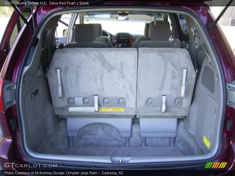 Salsa Red Pearl / Stone 2007 Toyota Sienna XLE