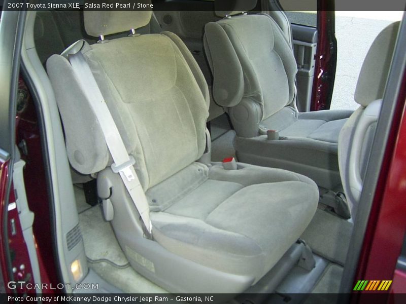 Salsa Red Pearl / Stone 2007 Toyota Sienna XLE